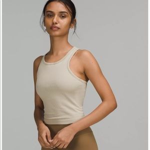 Lululemon Ebb to street cropped tank